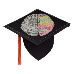 When Beauty Meets Brains Printable Graduation Cap Topper