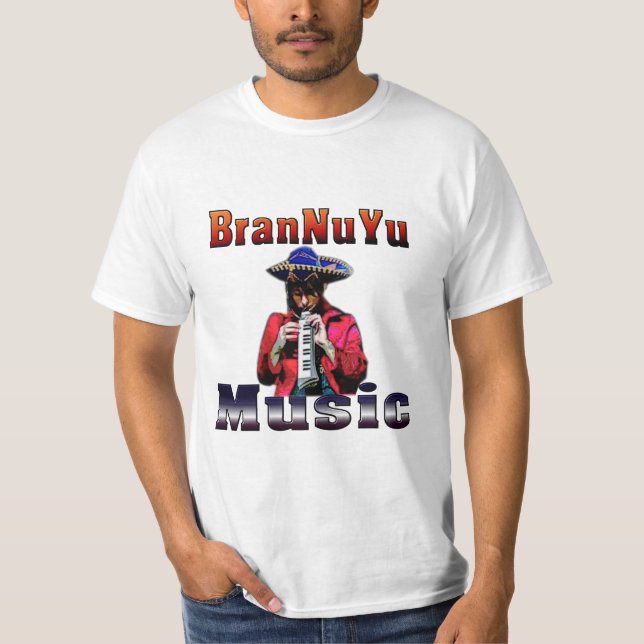 BranNuYu Playing Melodica T-Shirt (Front)