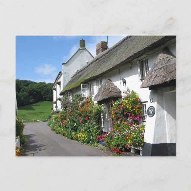 Branscombe Village Devon Postcard (Front)