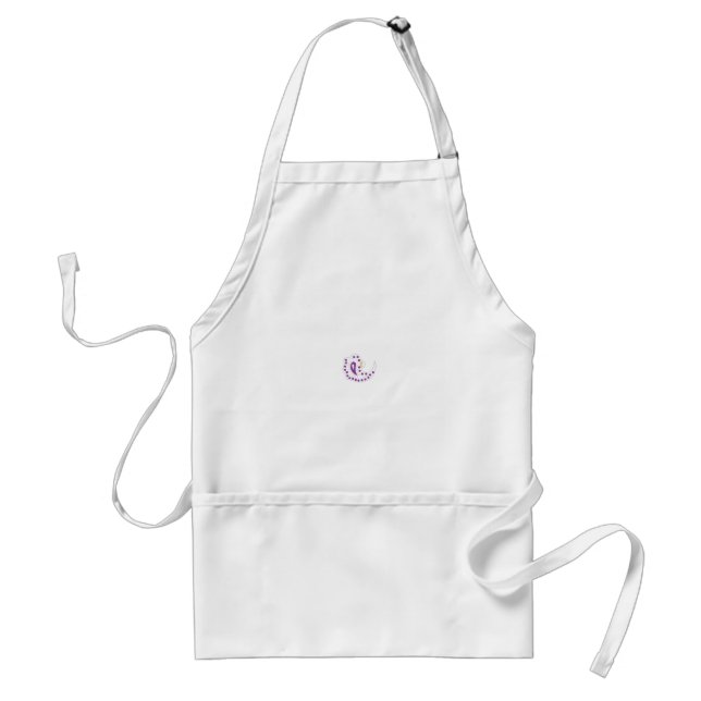 Bransoletka z serduszkiem Style, Light Eggplant Adult Apron (Front)