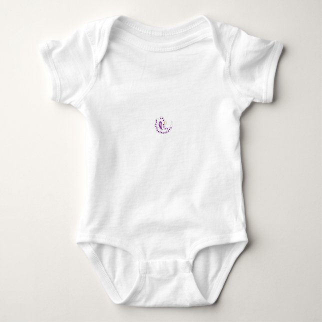 Bransoletka z serduszkiem Style, Light Eggplant Baby Bodysuit (Front)
