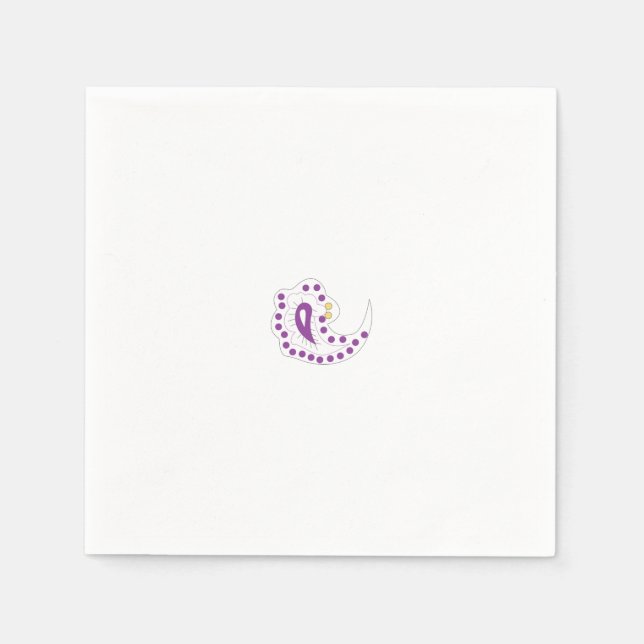 Bransoletka z serduszkiem Style, Light Eggplant Napkins (Front)