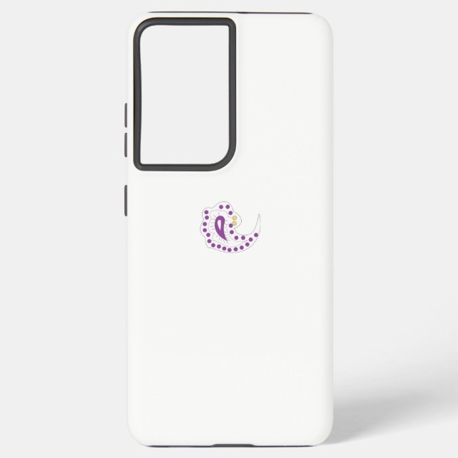 Bransoletka z serduszkiem Style, Light Eggplant Samsung Galaxy Case (Back)
