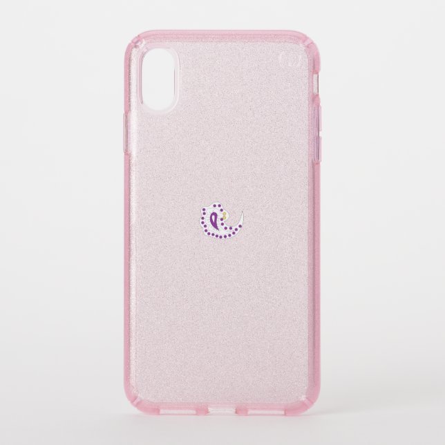 Bransoletka z serduszkiem Style, Light Eggplant Speck iPhone XS Max Case (Front)