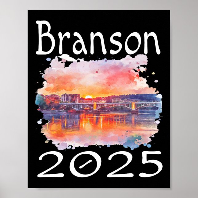 Branson 2025 Matching Family Vacation Group Getawa Poster (Front)