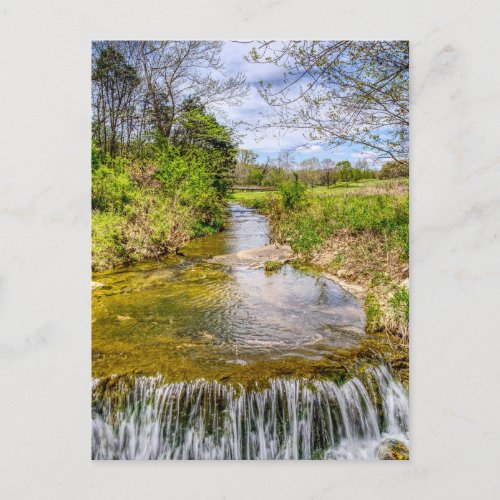 Branson Fall Creek Stream Postcard