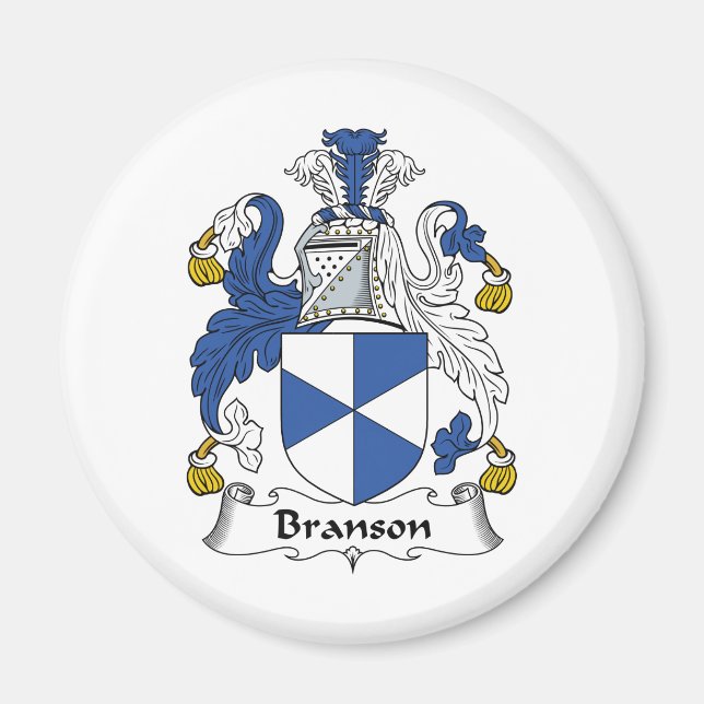 Branson Family Crest Magnet (Front)