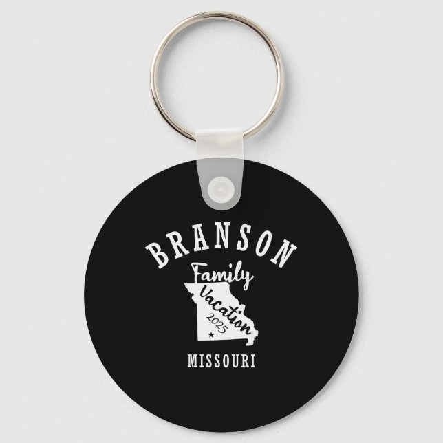 Branson Family Vacation 2025 Branson Family Vacay  Keychain (Front)