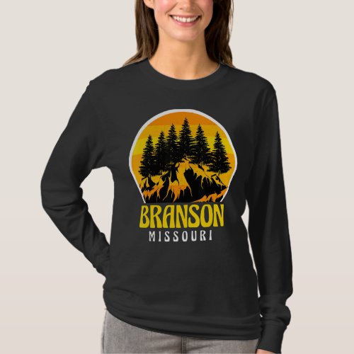 Branson Missouri Big wheel Travel Camping Hiking N T_Shirt