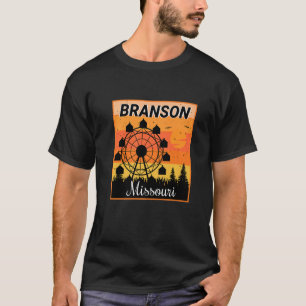 Branson Missouri Big wheel Vacation Camping Hiking T-Shirt