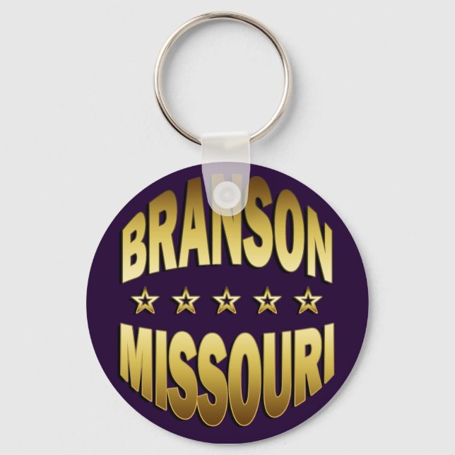 BRANSON, MISSOURI KEYCHAIN (Front)