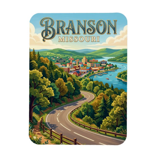 Branson Missouri Magnet (Vertical)