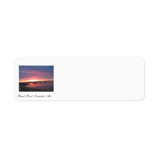 Brant Point Label (Front)