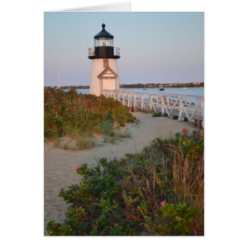 Brant Point Lighthouse Card