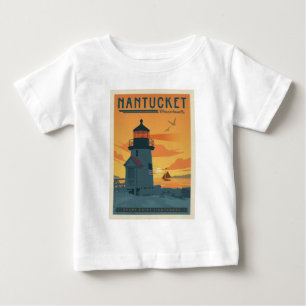 Brant Point Lighthouse   Nantucket MA Baby T-Shirt