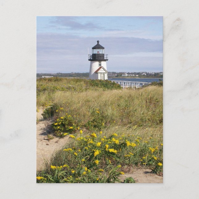 Brant Point Lighthouse Postcard (Front)