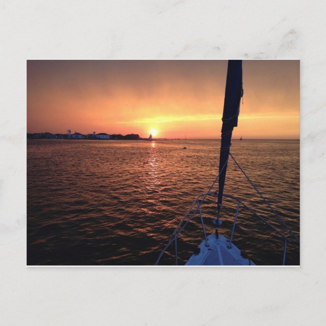 Brant Point Lighthouse Postcard (Front)