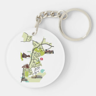 Brantham Acrylic Keychain