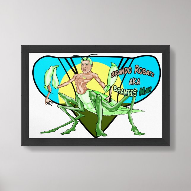 Brantis Man Framed Art (Framed Front)