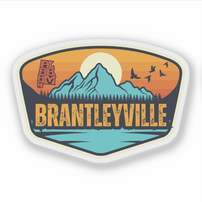 Brantleyville, Alabama Sticker (Front)