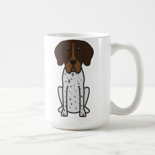 Braque Francais Dog Cartoon Coffee Mug
