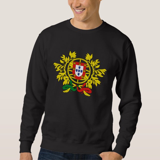 Brasão de armas de Portugal Sweatshirt (Front)