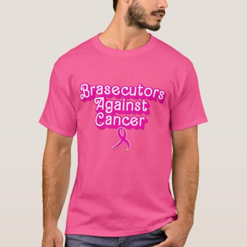Brasecutors 2023 Pink Logo on Wow Pink Shirt