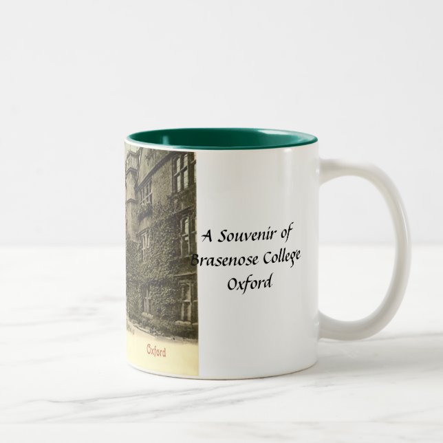 Brasenose College, Oxford, Souvenir Mug (Right)