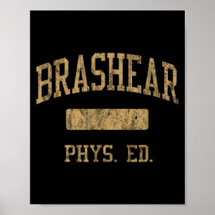 Brashear High School Hs Ttsburgh Pa Phys Ed  Poster