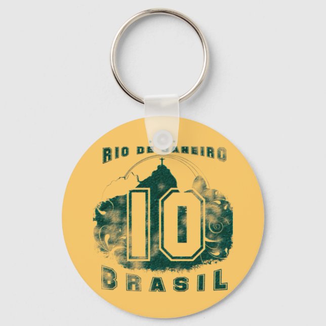 Brasil 10 keychain (Front)