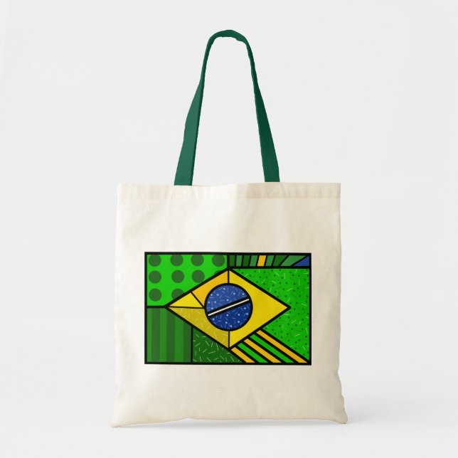 Brasil Brazil brazilian flag Tote Bag (Front)