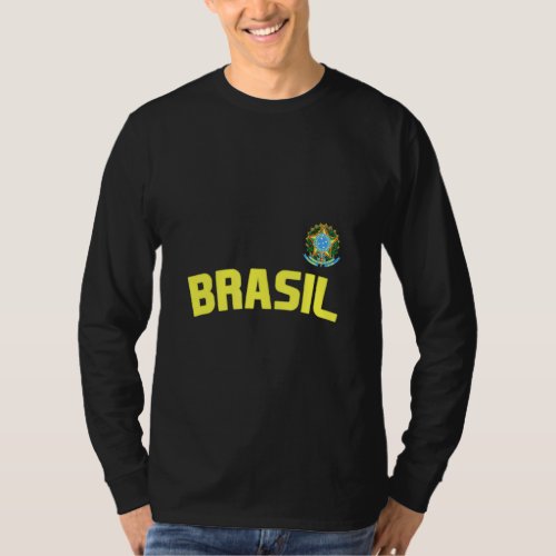 Brasil Brazilian Pride Brazil Flag International C T_Shirt