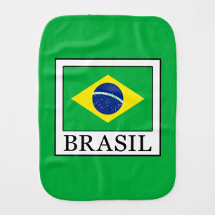 Brasil Burp Cloth