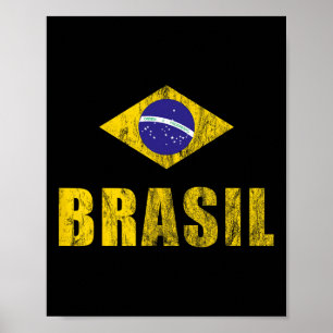 Brasil Design Brazilian Apparel Clothing Outfits F Poster