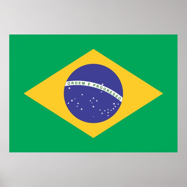 Brasil flag poster (Front)