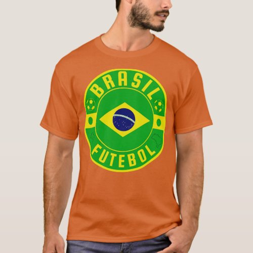 Brasil Futebol 1 T_Shirt