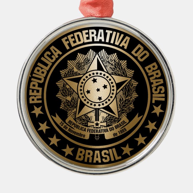 Brasil                                             metal ornament (Front)