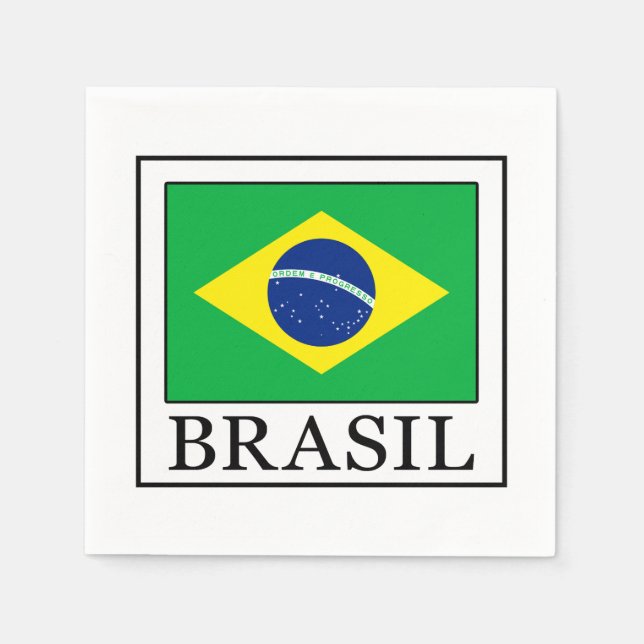 Brasil Paper Napkins (Front)