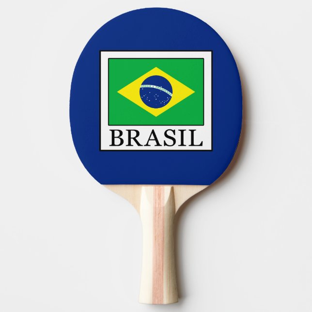 Brasil Ping-Pong Paddle (Front)