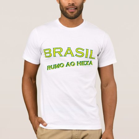 Brasil Rumo Ao Hexa T-shirt