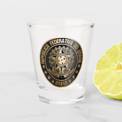 Brasil                                             shot glass