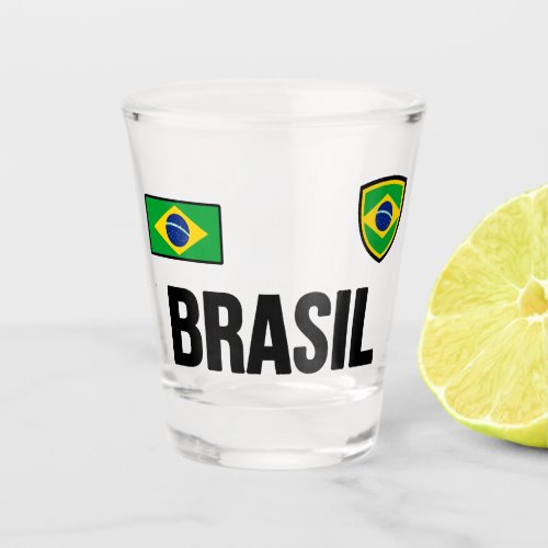 Brasil                                             shot glass