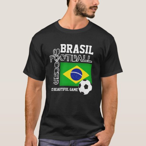 BRASIL Soccer Football T_Shirt