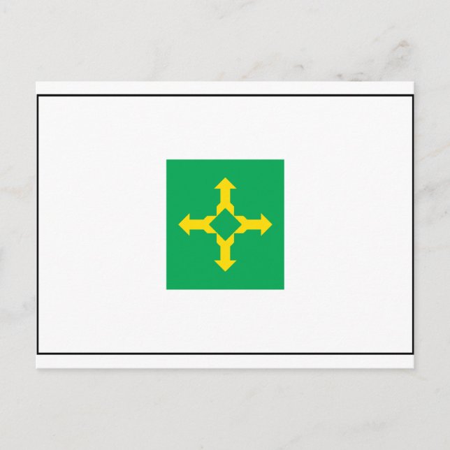 Brasília Flag Postcard (Front)