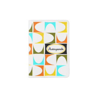 Brasilia pattern passport holder