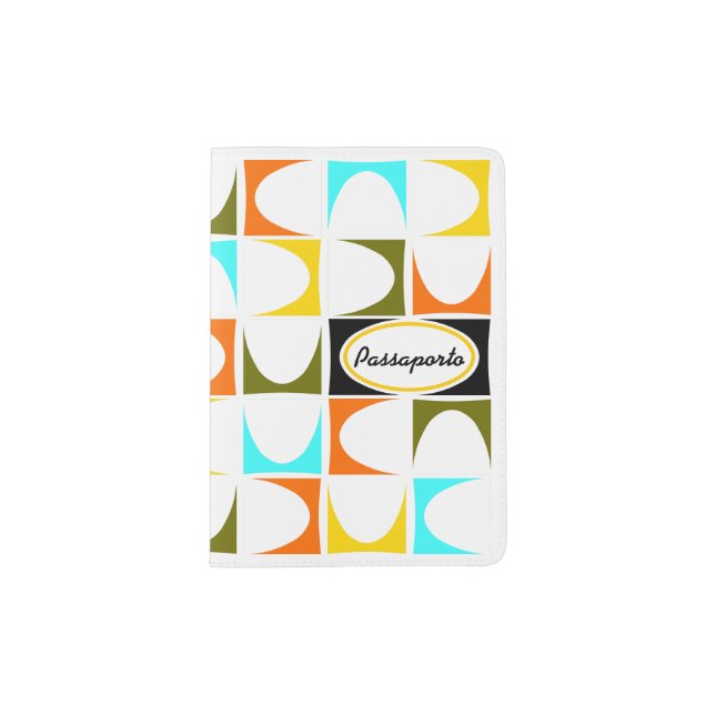 Brasilia pattern passport holder (Front)