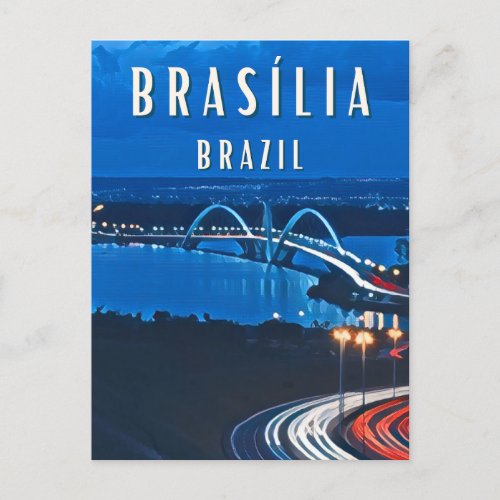 Brasilia The futuristic city in the heart of Braz Postcard