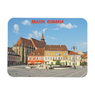 Brasov Council Square, Transylvania, Romania Magnet