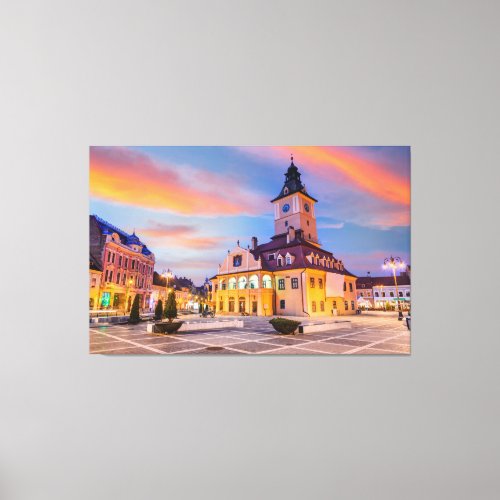 Brasov Romania Canvas Print