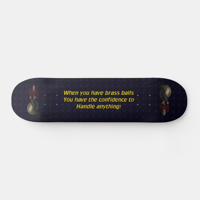 Brass Balls Skateboard (Horz)